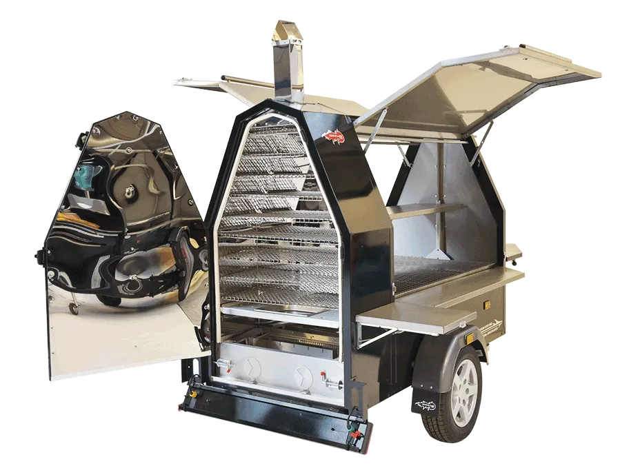 Bbq grills outlet on trailers