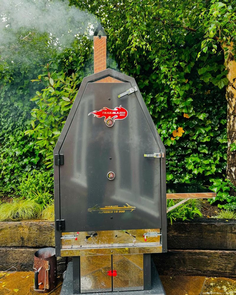 vertical bbq smoker